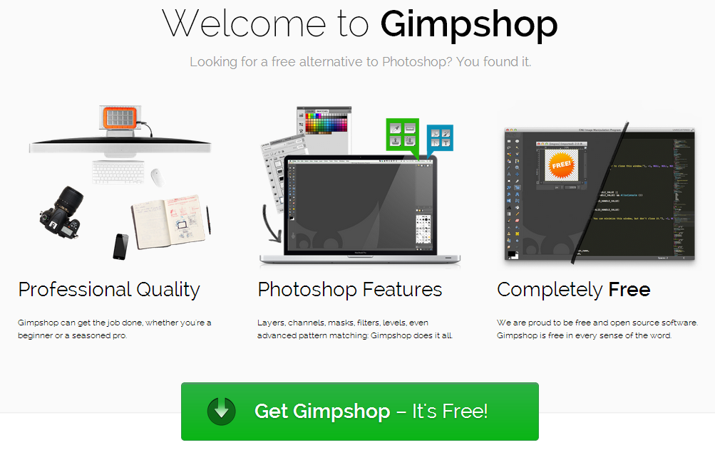 welcome to Gimpshop